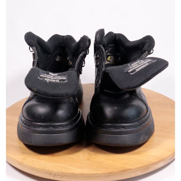 Dr Martin Combat Ankle Boot Walking Shoes Women 6 Black - Picture 12 of 15